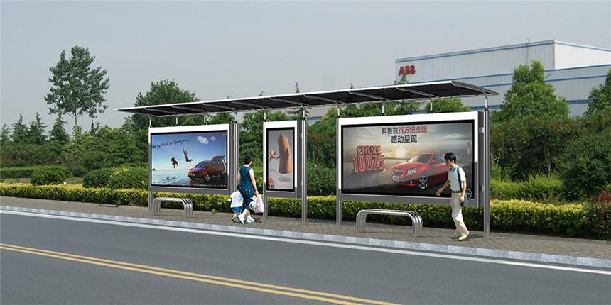 候车亭厂家新型广告灯箱 解锁灯箱广告新优势，提升城市媒体价值